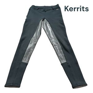 Kerrits Riding Legging with Polyurethane Inner Leg and Seat. Sz 1 Black